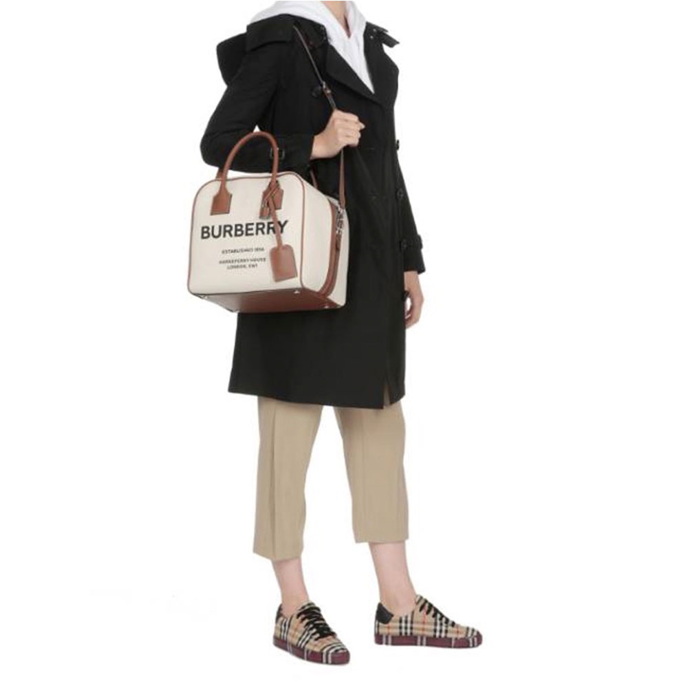 Burberry Bowling Handbag Bag Small