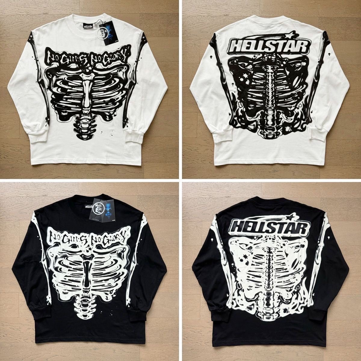 Hellstar Skeleton Long Sleeve 2 Colors