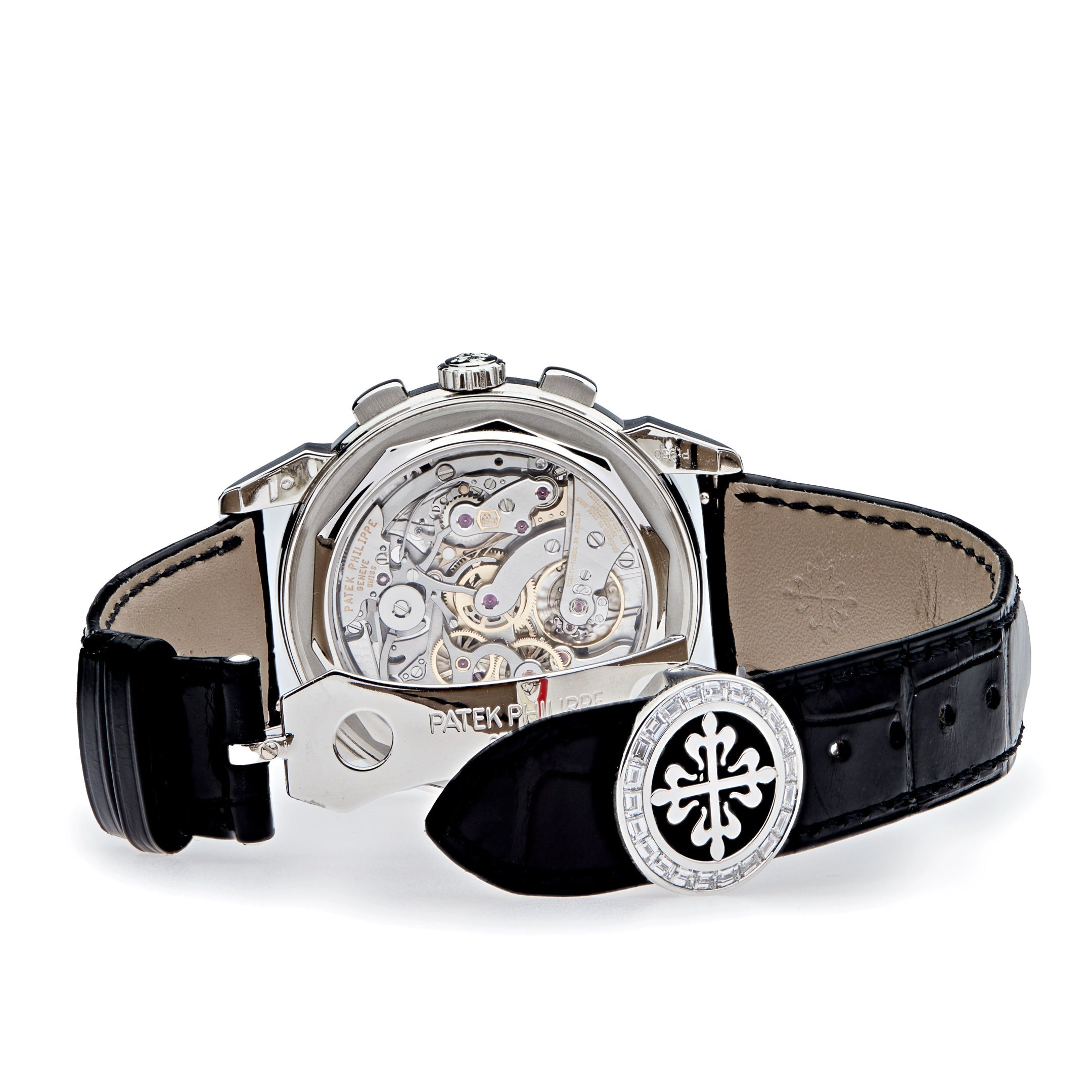 Patek Philippe Perpetual Calendar Grand Complications Platinum Black Dial 5271P-001【1:1 Replica】