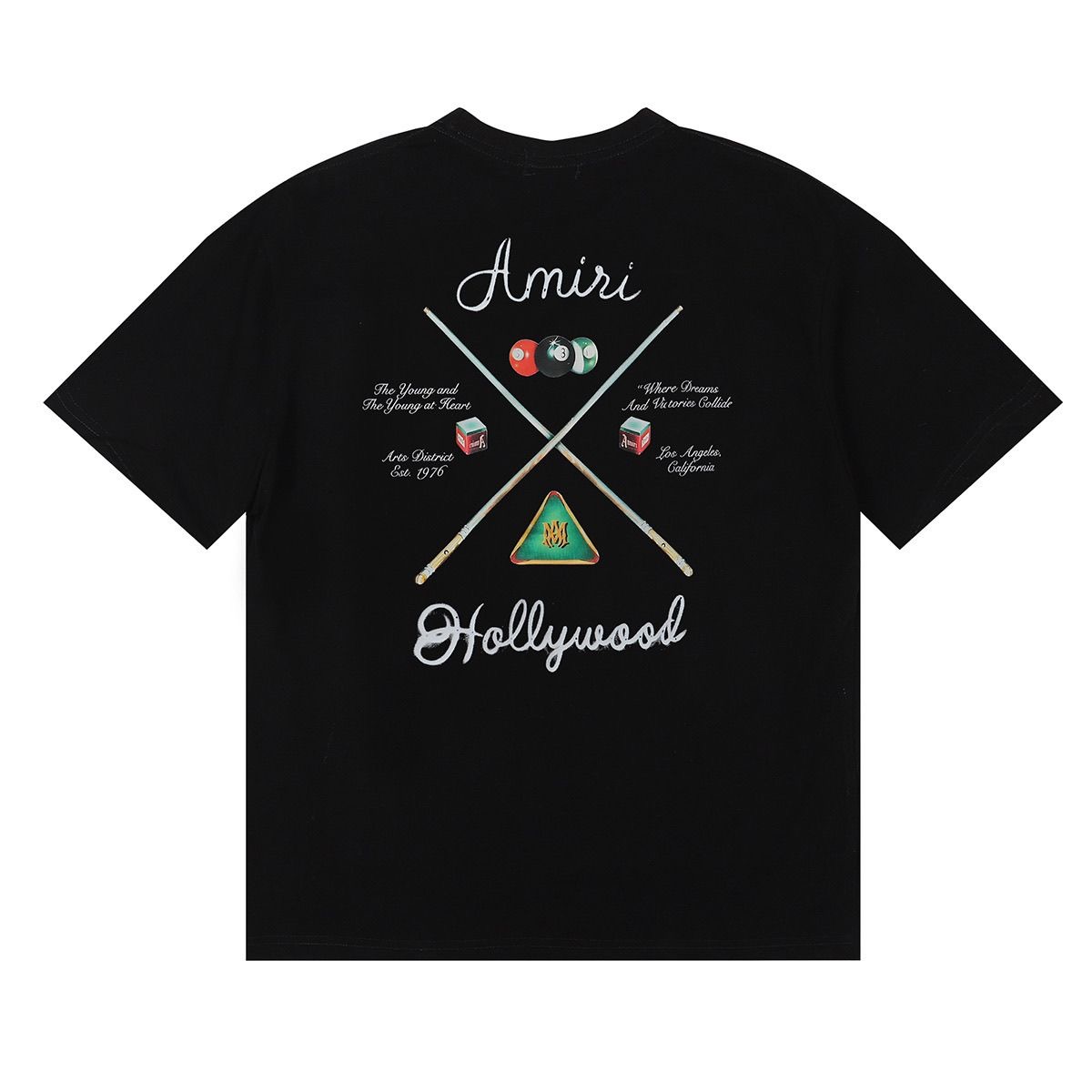 AMIRI billiards Tee 2 Colors
