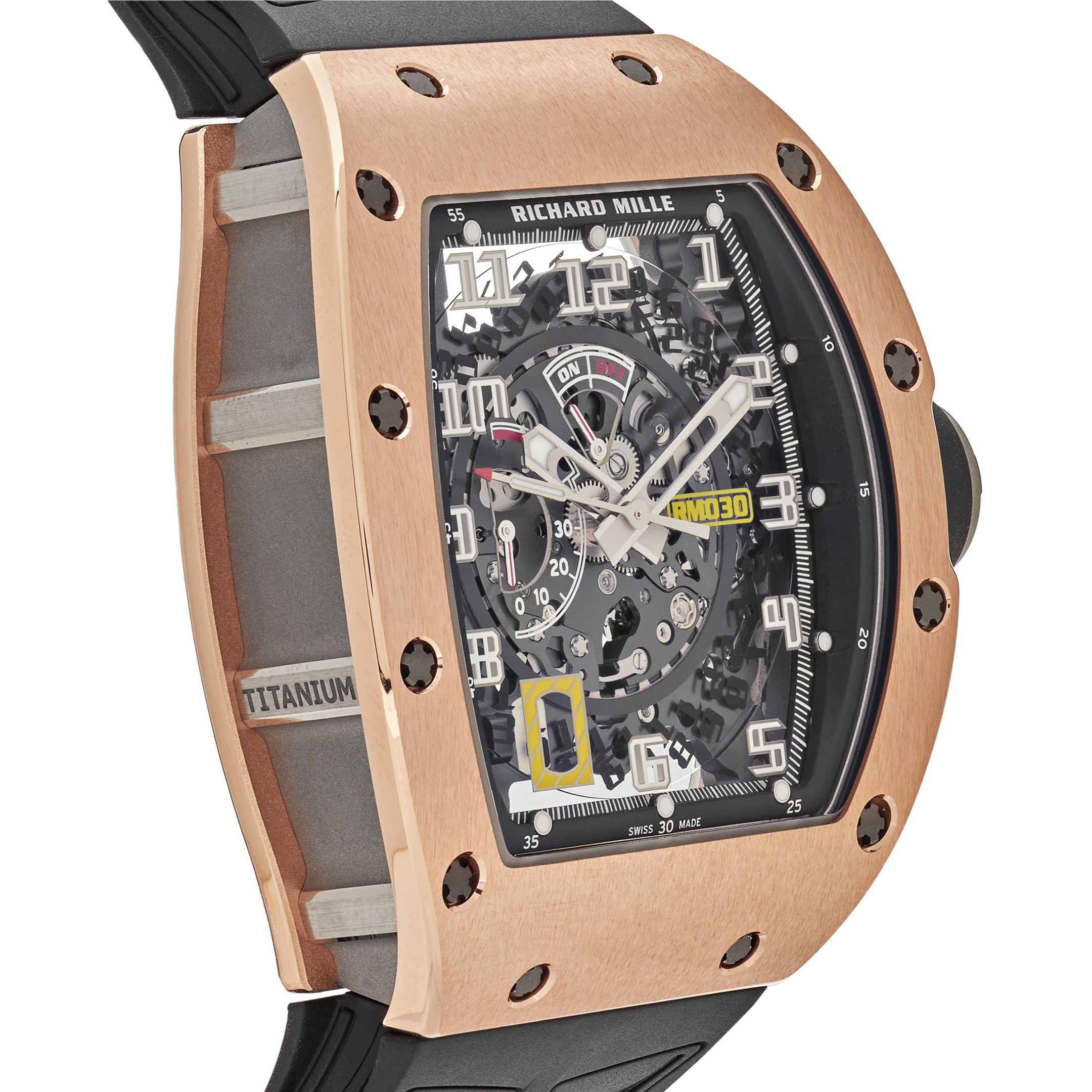 Richard Mille Rose Gold RM030【1:1 Replica】