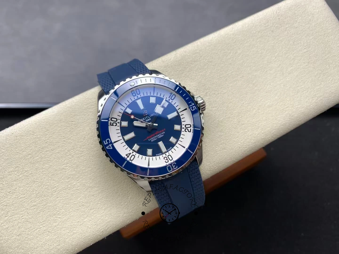 Breitling Superocean Blue Ceramic Bezel Watch A17375E71C1S1 Replica Automatic 42