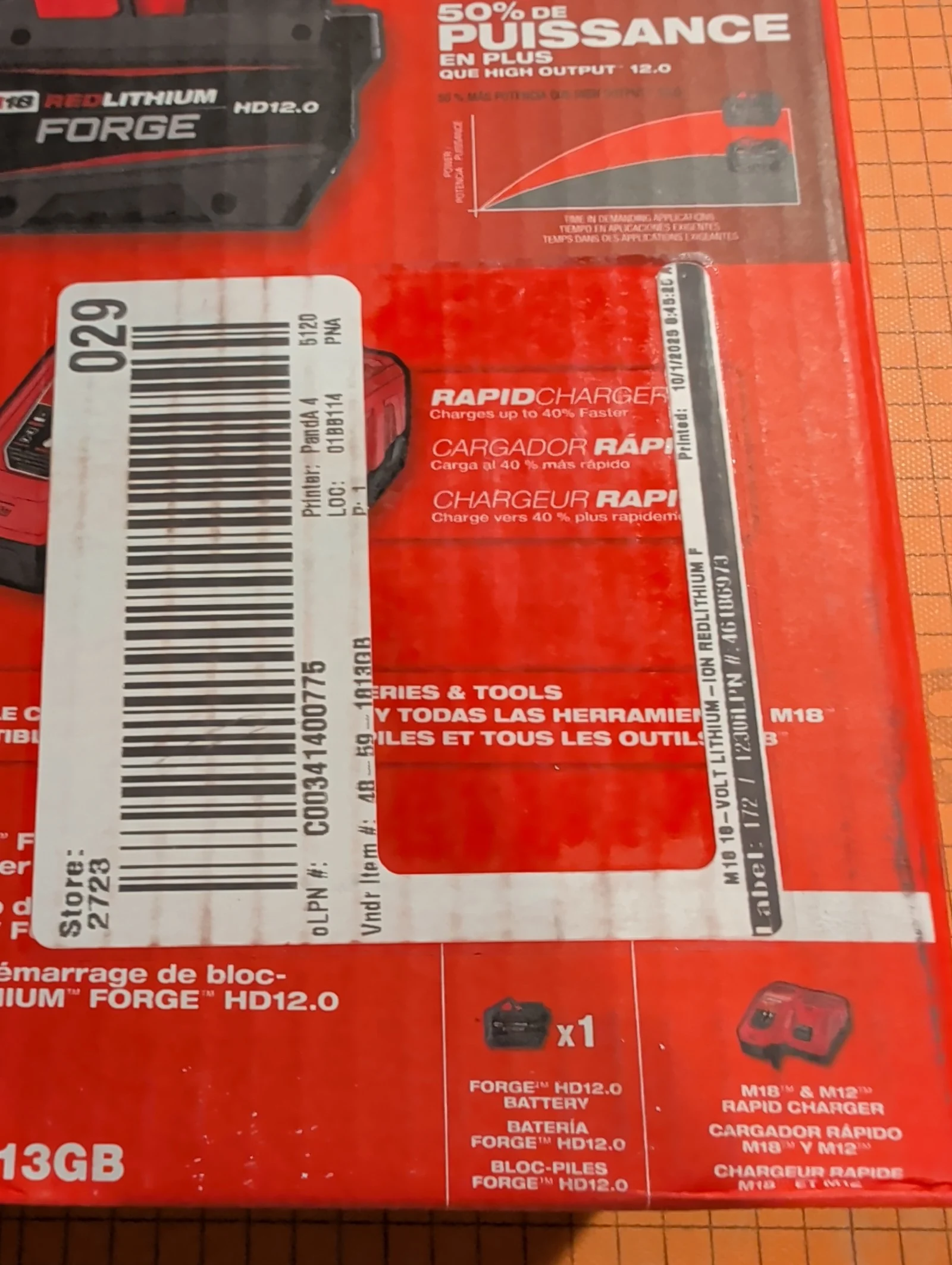 Milwaukee M18 Forge 12.0 w/Rapid Charger - Q7EL4