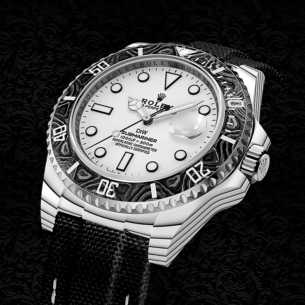 DiW Rolex Submariner IRBIS Quartz Fiber【1:1 Replica】