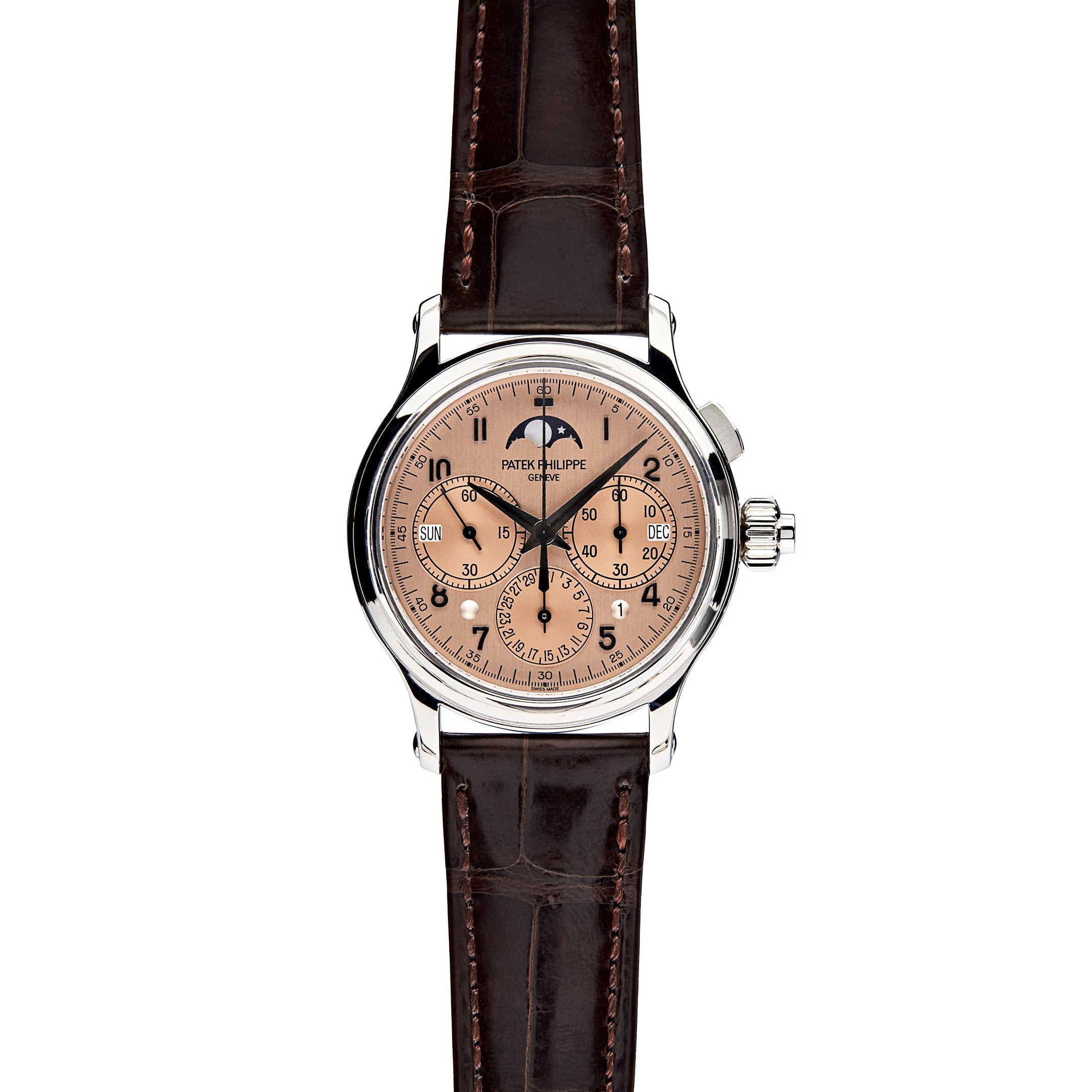 Patek Philippe Perpetual Calendar Chronograph Platinum 5372P-010【1:1 Replica】