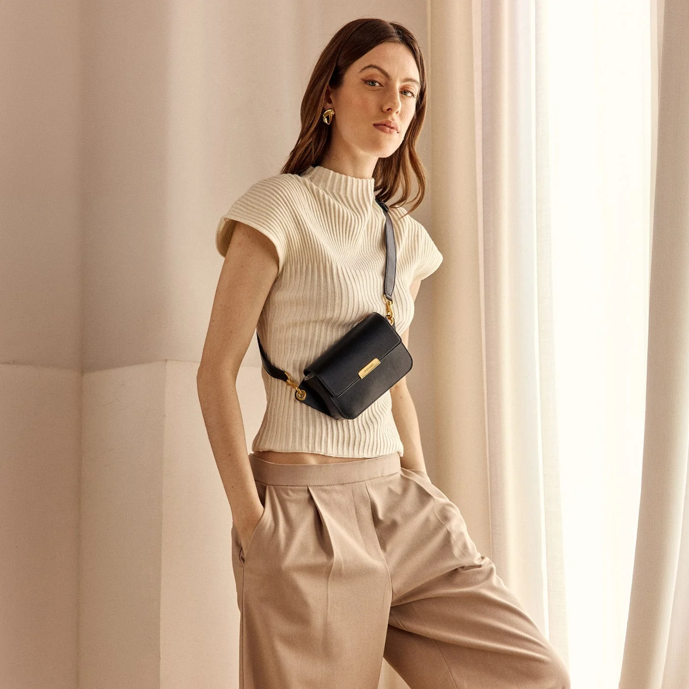 Roquette - Cuir Box Noir