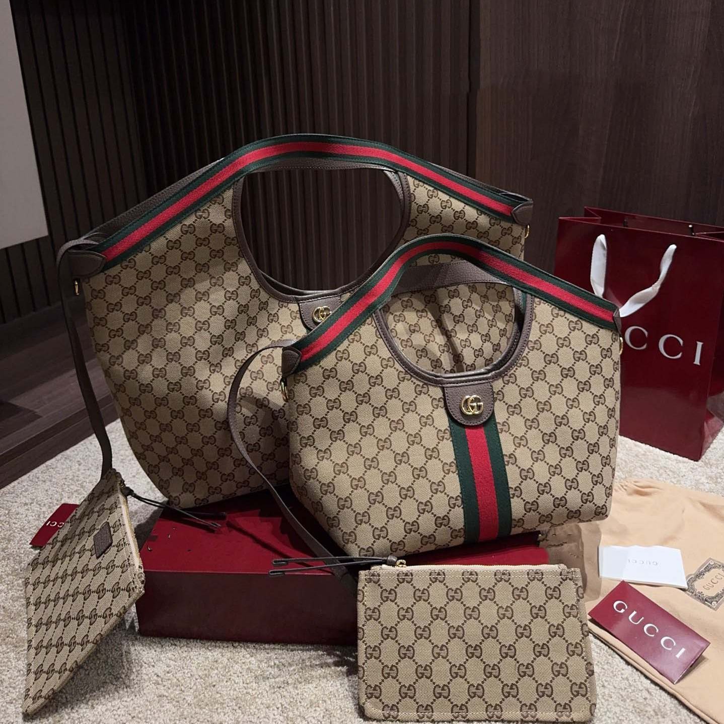 GUCCI GIGLIO TOTE BAG