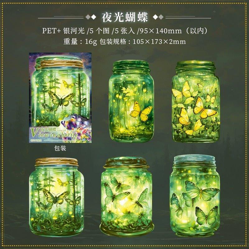 1033 Stickers Scene in a Bottle Series