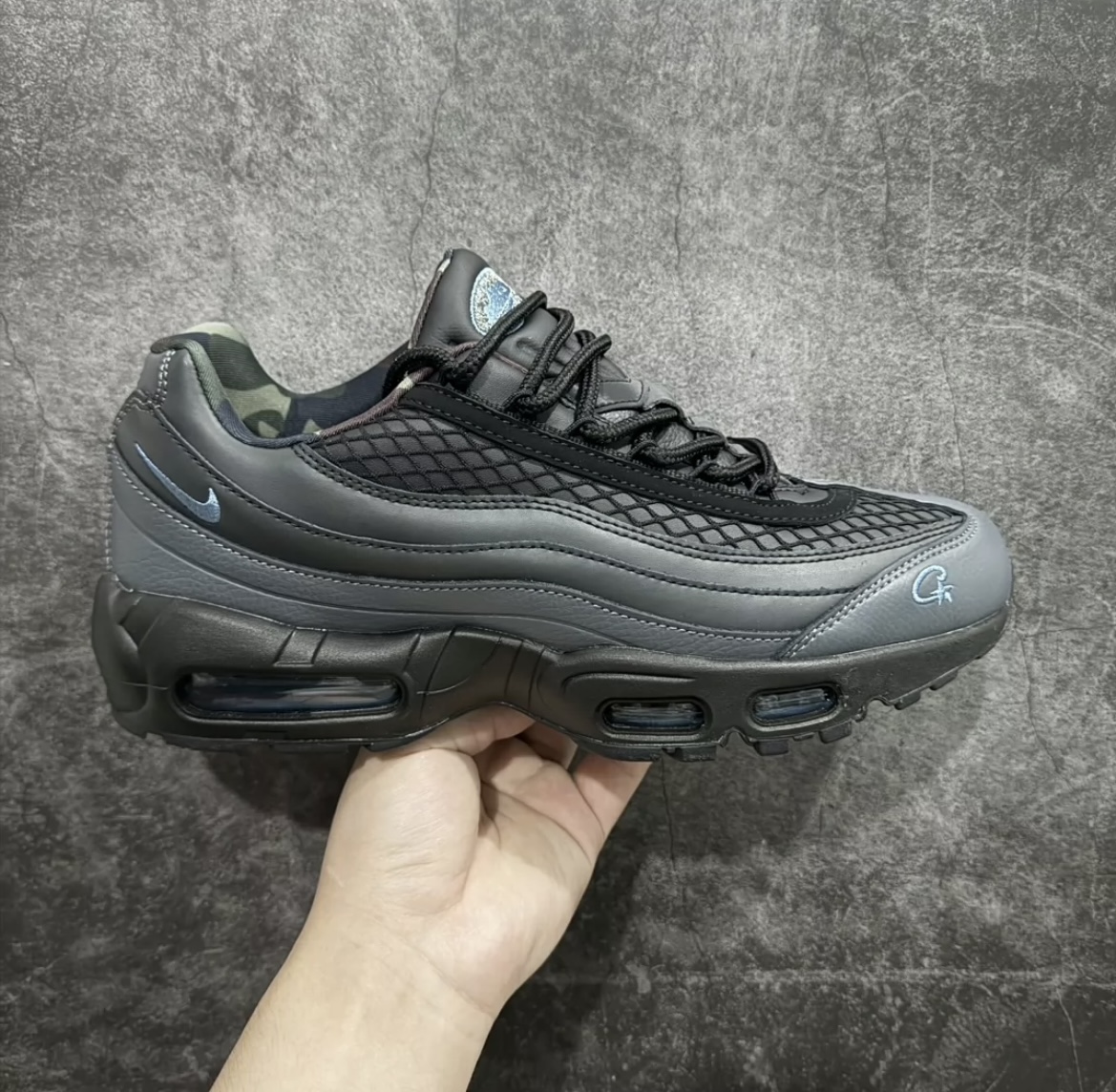 Nike Air Max 95 & Corteiz Blue Black