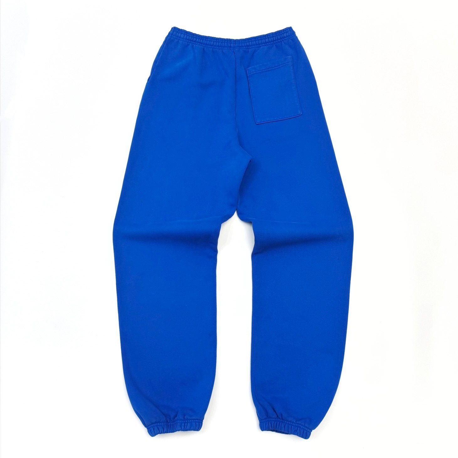 1:1 Best Quality White Letters Pants Blue