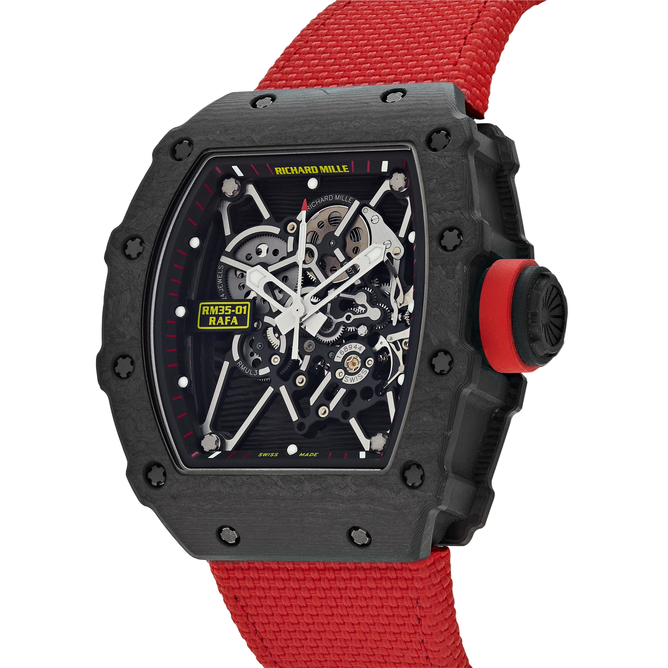 Richard Mille Rafael Nadal Black NTPT Carbon RM35-01【1:1 Replica】