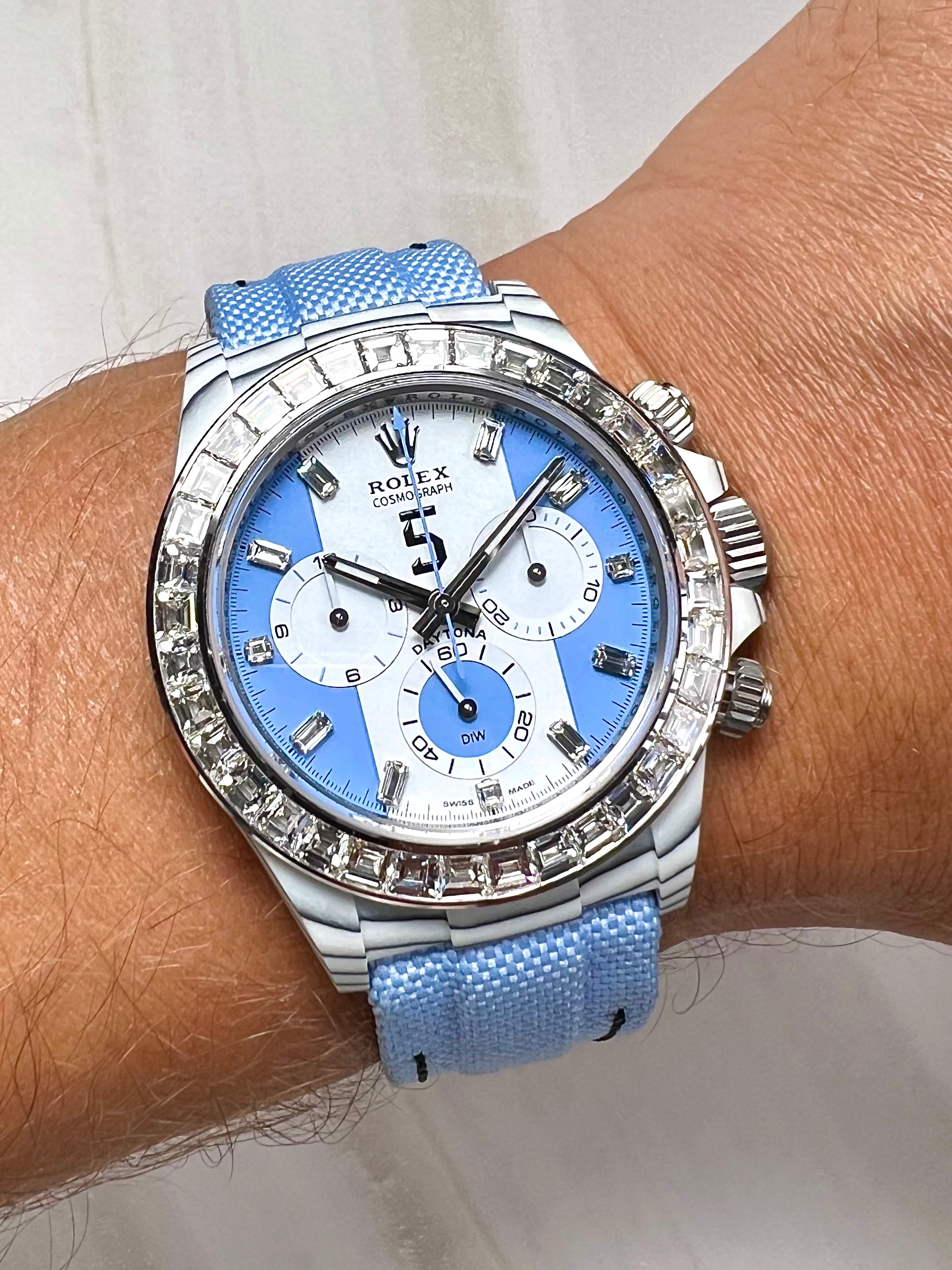 DiW Rolex Daytona LEANDRO PAREDES Diamond Bezel【1:1 Replica】
