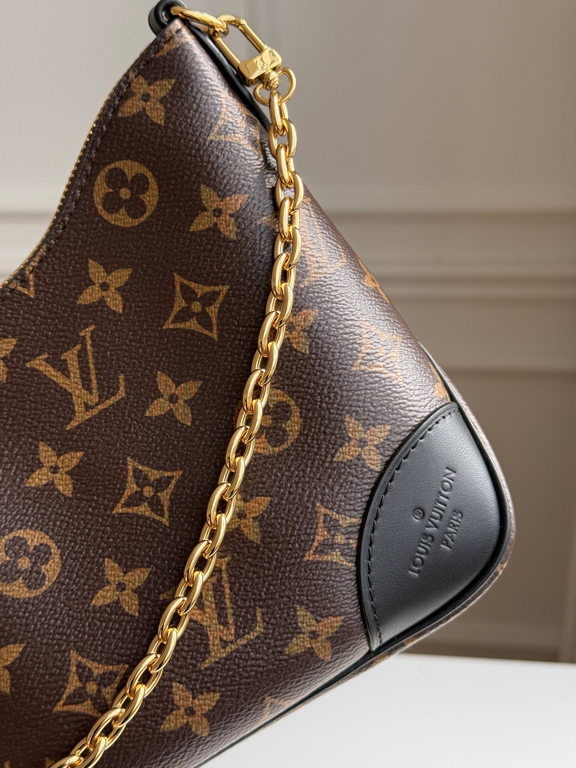 LOUIS VUITTON Boulogne PM Monogram Canvas Handbag