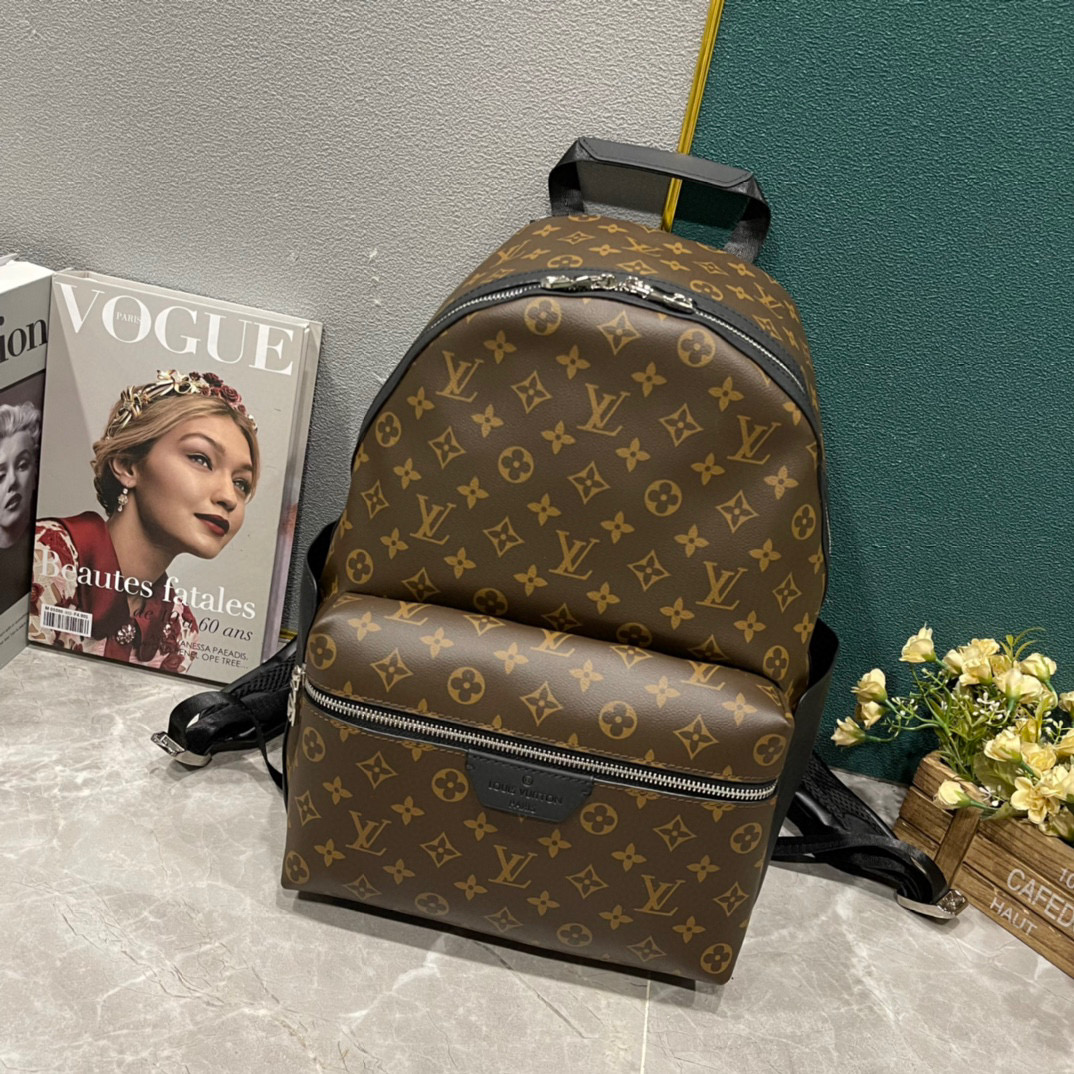 LV Discovery Monogram Backpack Brown