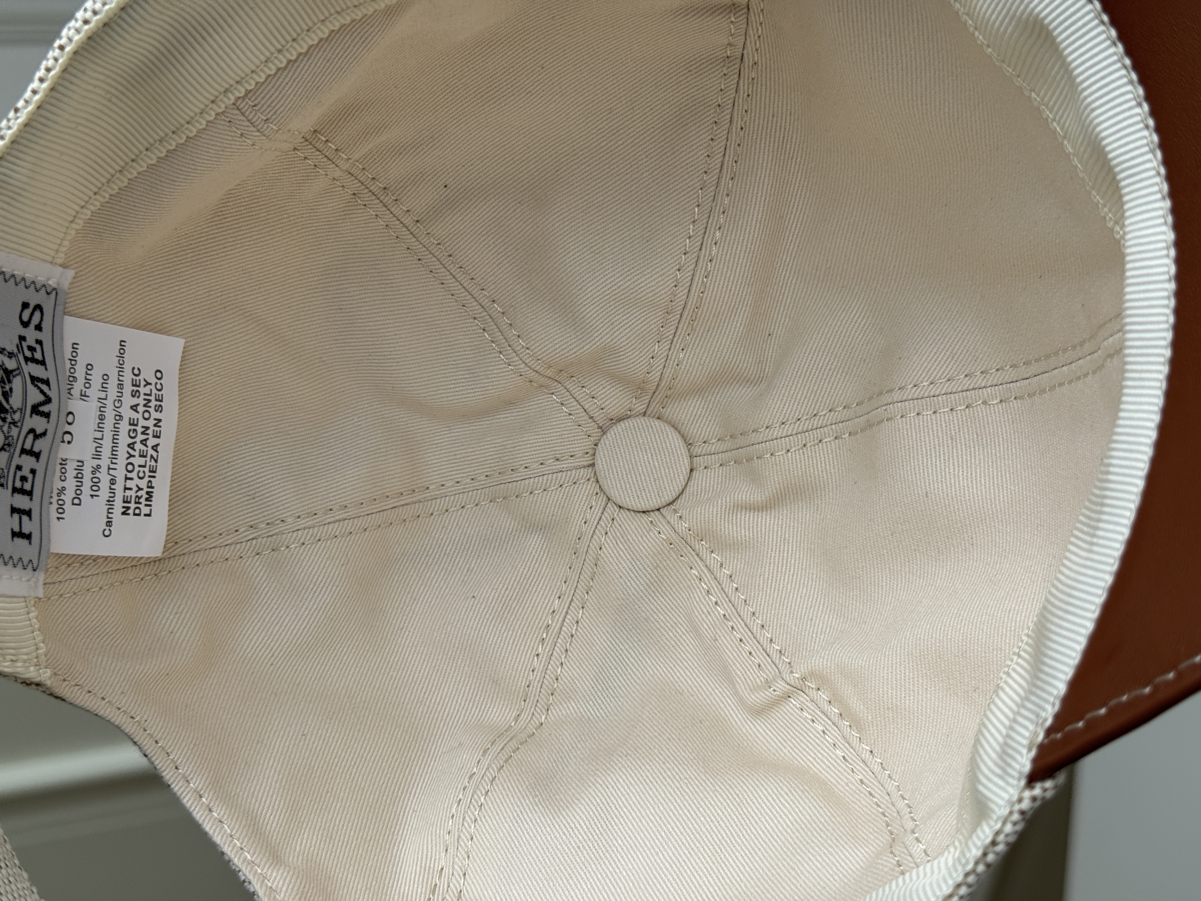 Hermès Sevres Evelyne Baseball Cap