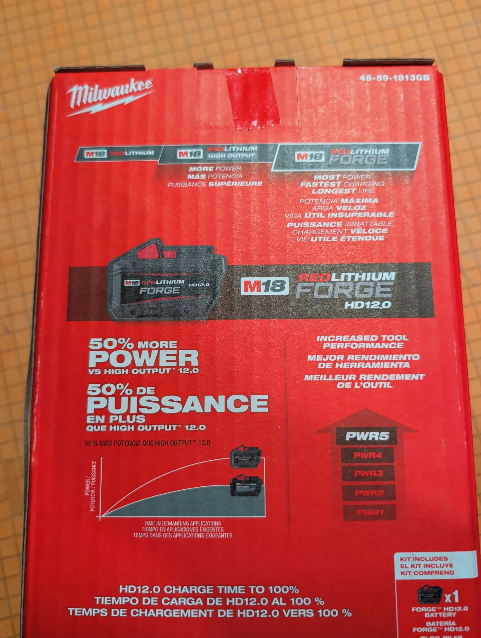 Milwaukee M18 Forge 12.0 w/Rapid Charger - Q7EL4