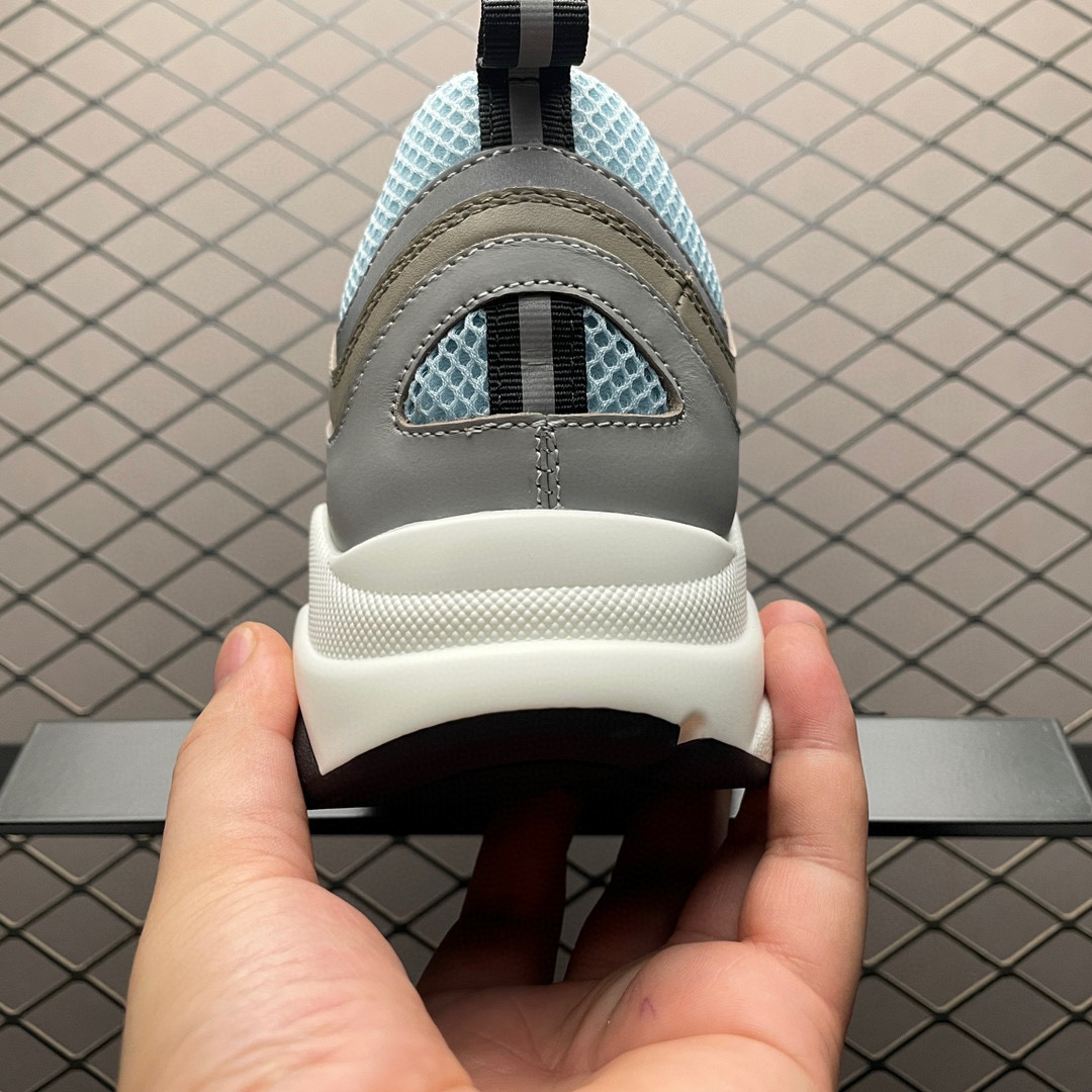 Dior B22 Sky Blue Grey Shoes