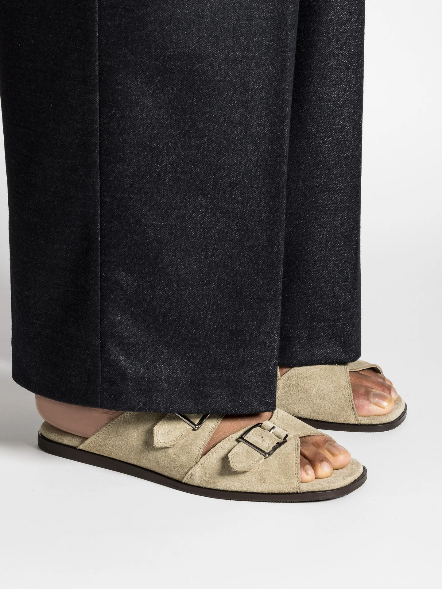 ALLY SANDAL SUEDE PEDRA