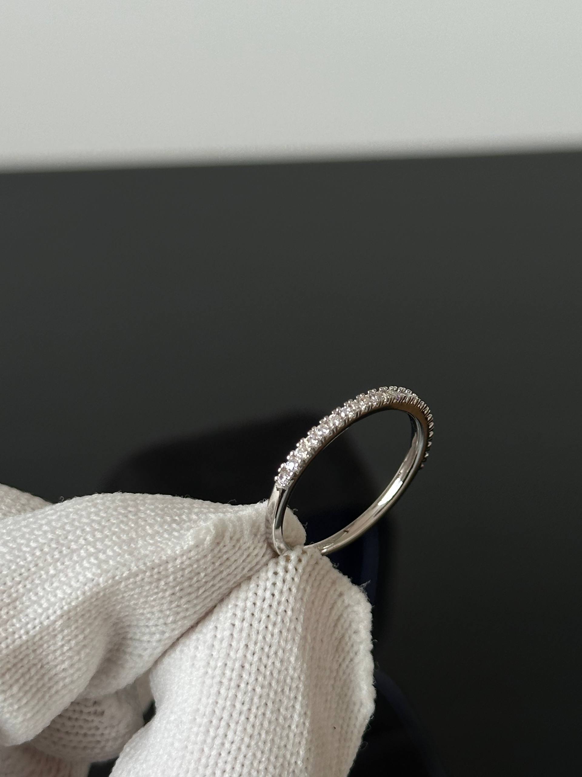 Tiffany Half Eternity Diamond Band Ring