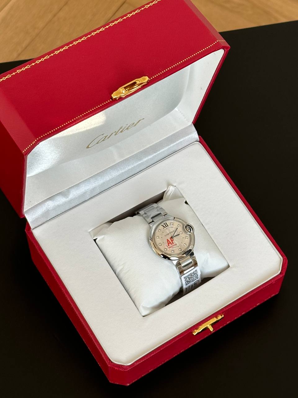 Cartier Ballon Bleu de Cartier Ladies Watch with Diamond Dial