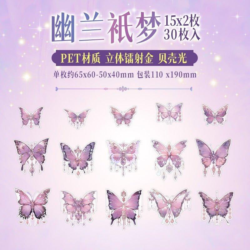 1135 Stickers Butterfly Dreams
