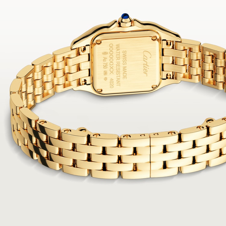 PANTHÈRE DE CARTIER WATCH Small model, quartz movement, yellow gold【1:1 Replica】