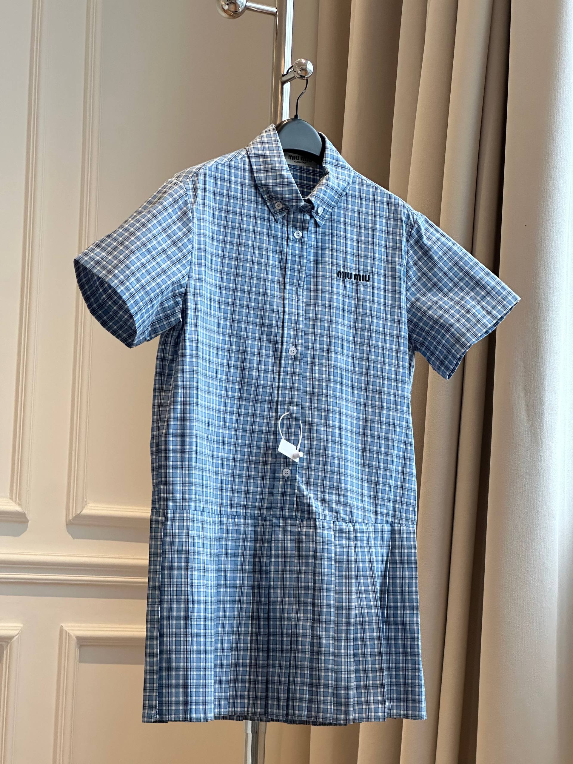 Miu Miu Preppy Shirt Dress