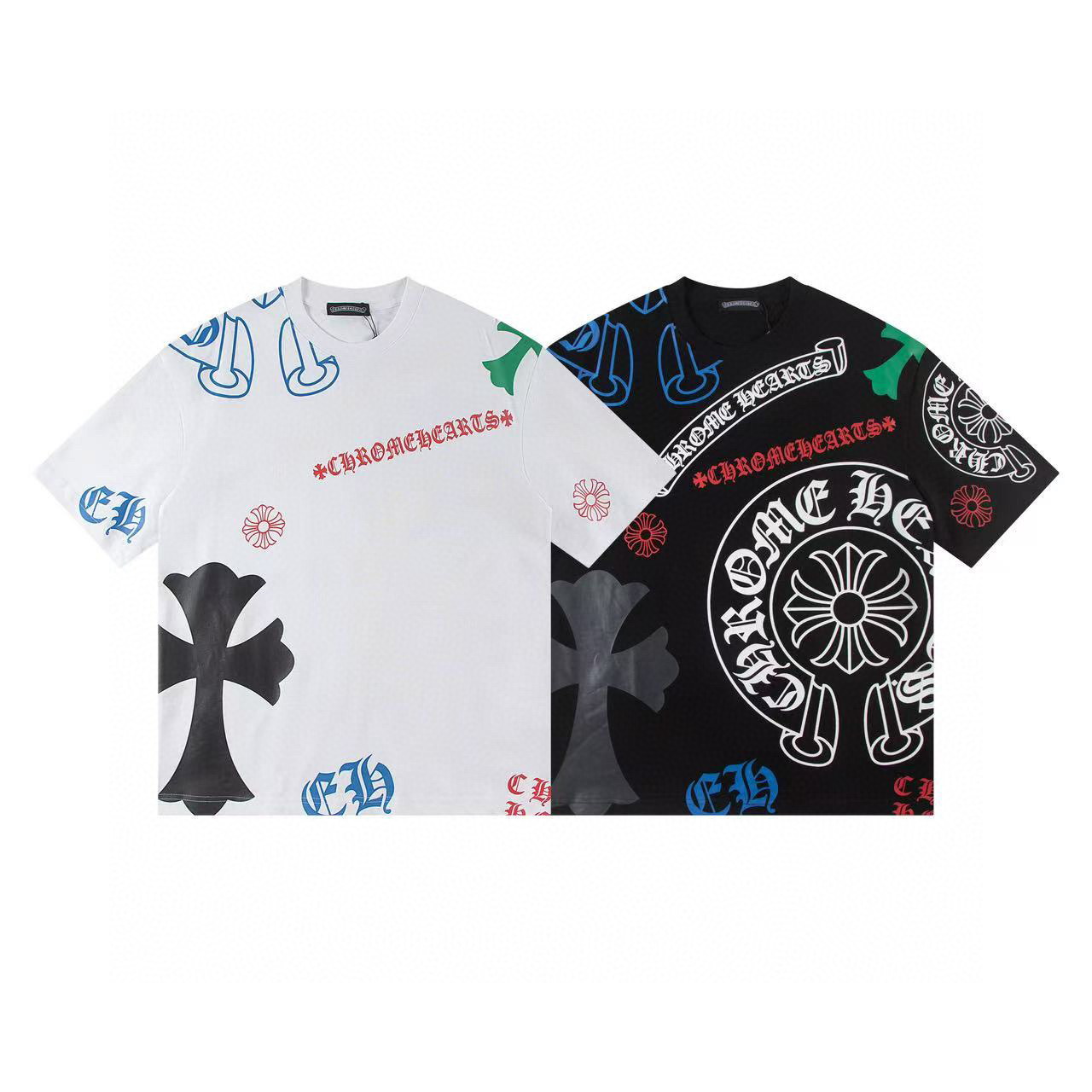 Chrome Hearts Full Logo Print T-shirt 2 Colors