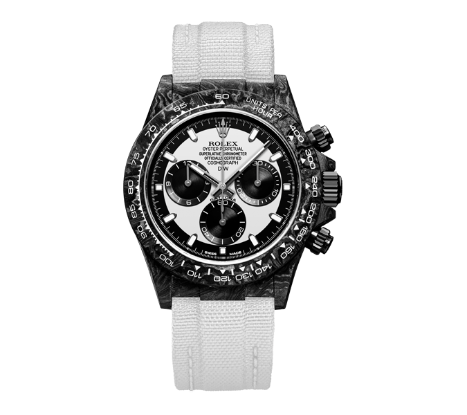 ROLEX Diw Daytona carbon cream 40mm oyster black【1:1 Replica】