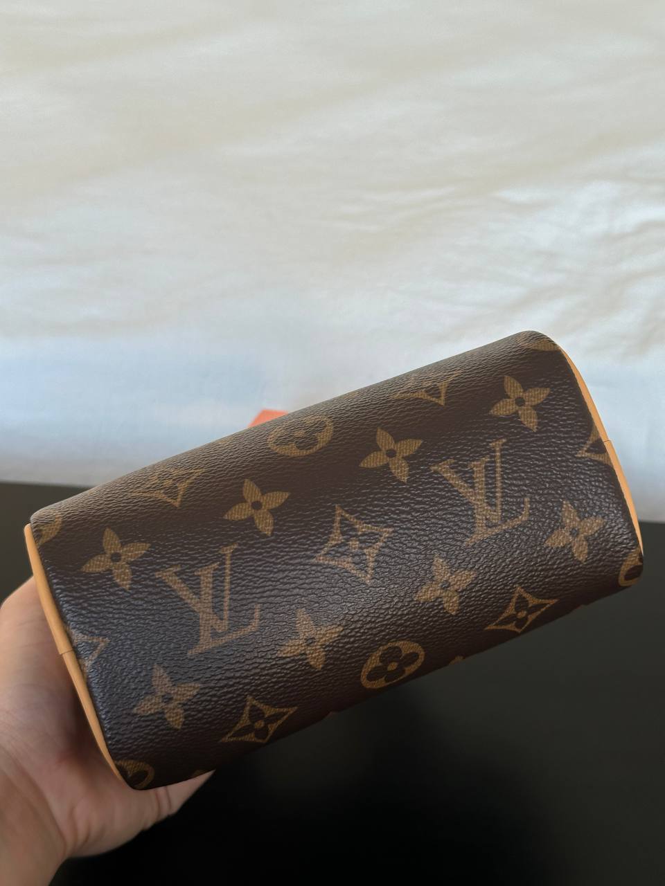 Louis Vuitton Monogram Mini Speedy Boston Handbag & Crossbody Bag