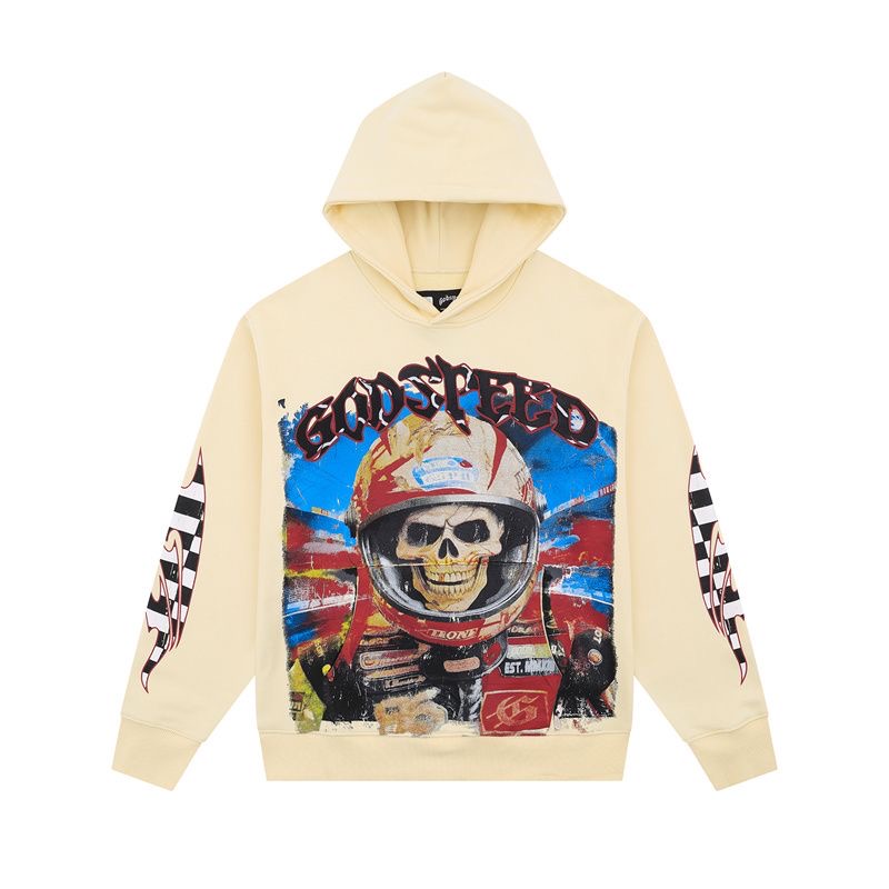 Godspeed Skull Racing Driver Hoodie 2 Colors