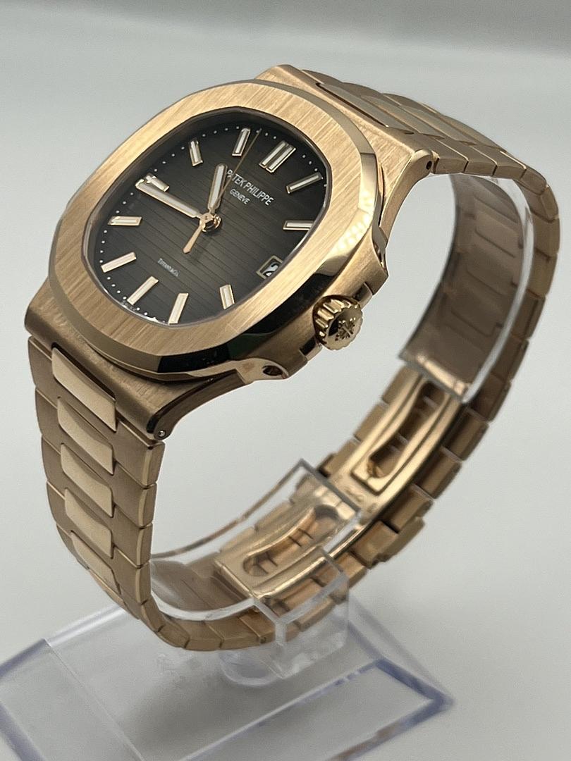 Patek Philippe Nautilus Rose Gold Tiffany Dial 5711/1R【1:1 Replica】