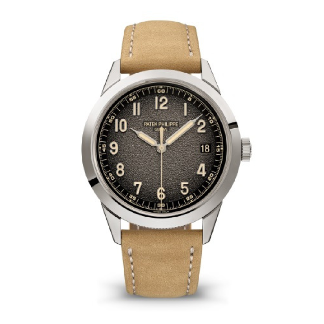 Patek Philippe Calatrava White Gold Charcoal Dial 5226G-001【1:1 Replica】