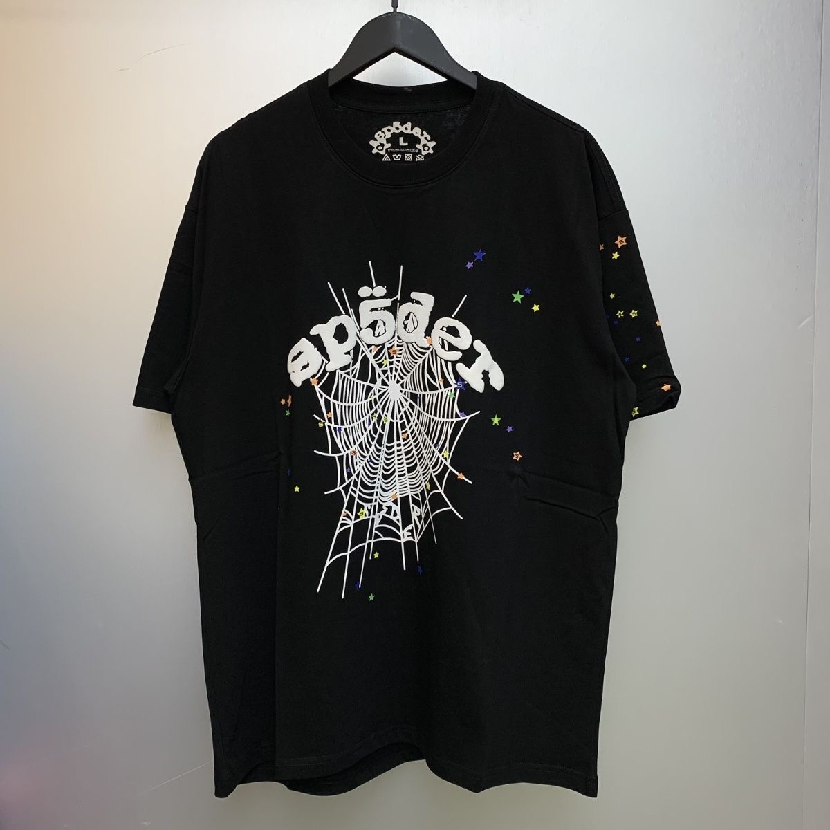 Phobia web 555555 foam printed tee