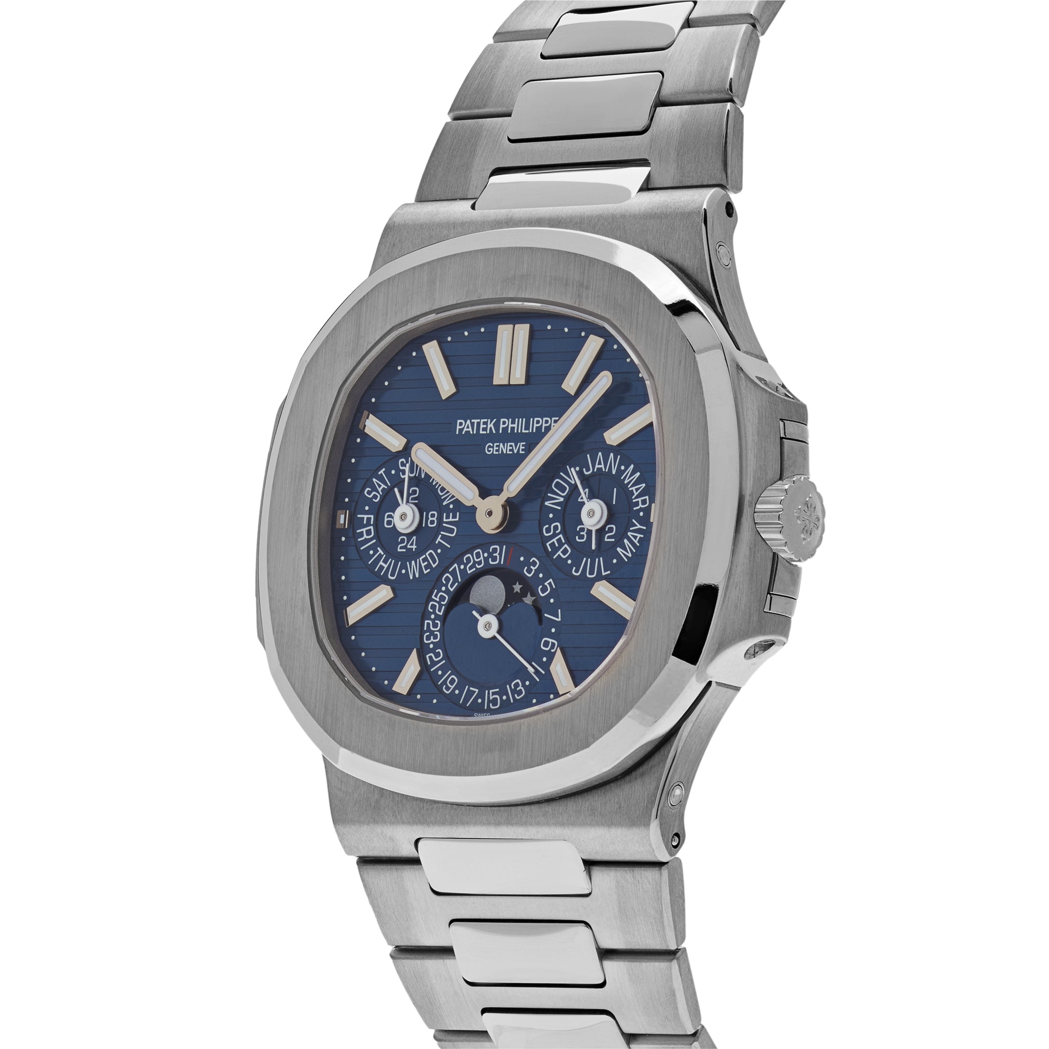 Patek Philippe Nautilus 5740/1G-001 Perpetual Calendar Moonphase【1:1 Replica】