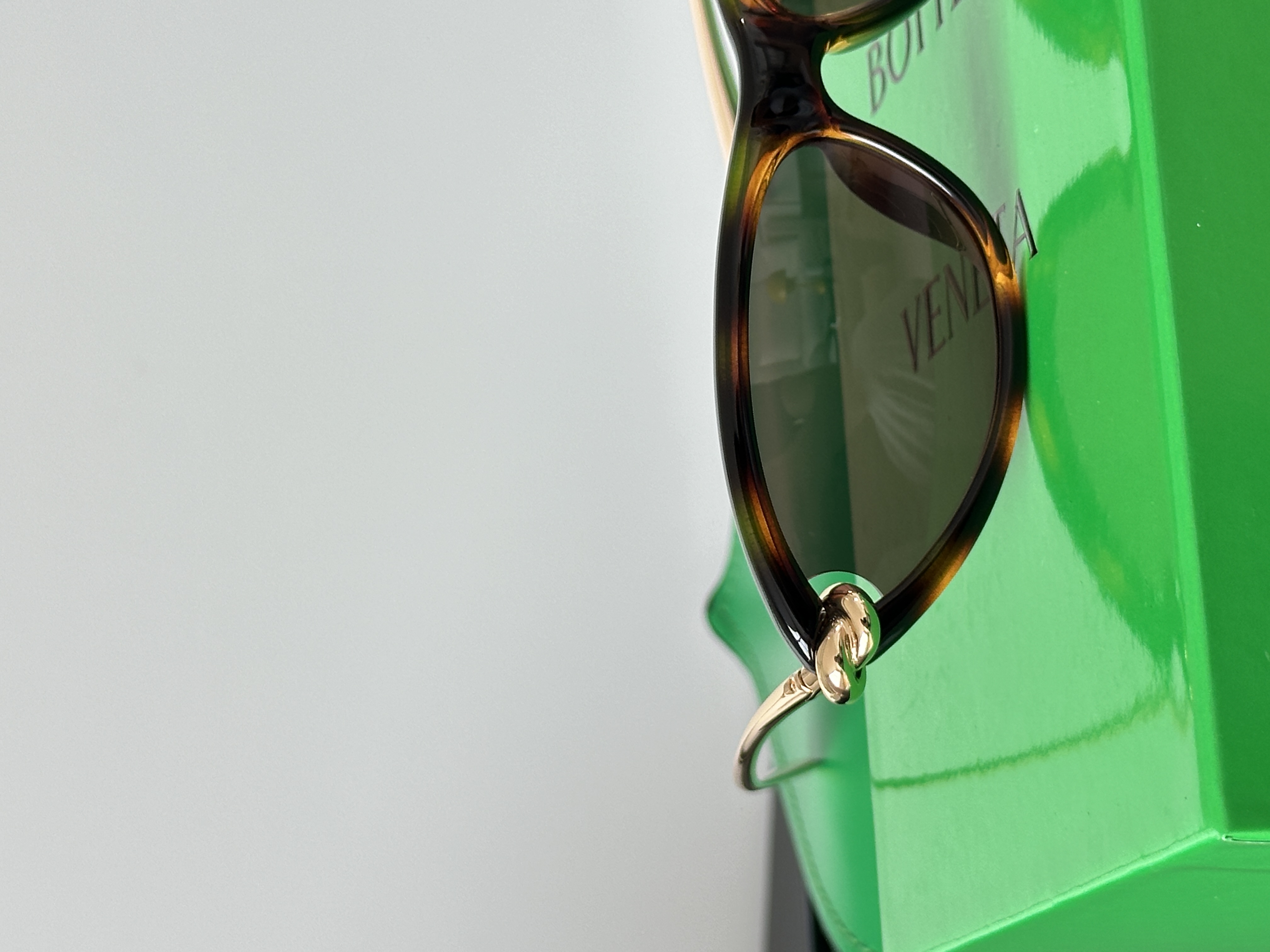 Bottega Veneta Knot Cat-Eye Sunglasses