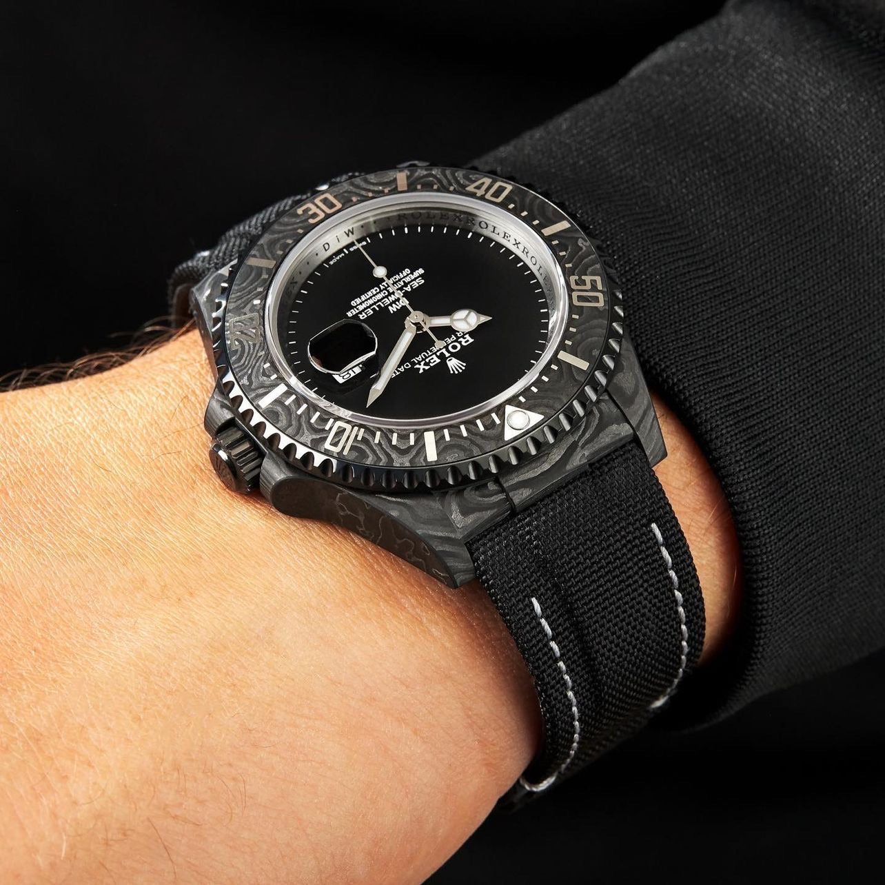 NTPT Carbon DiW Rolex Sea Dweller GHOST【1:1 Replica】