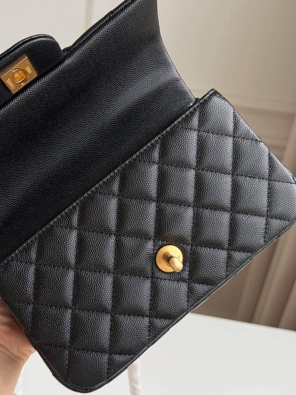 CHANEL Classic Flap with Top Handle
