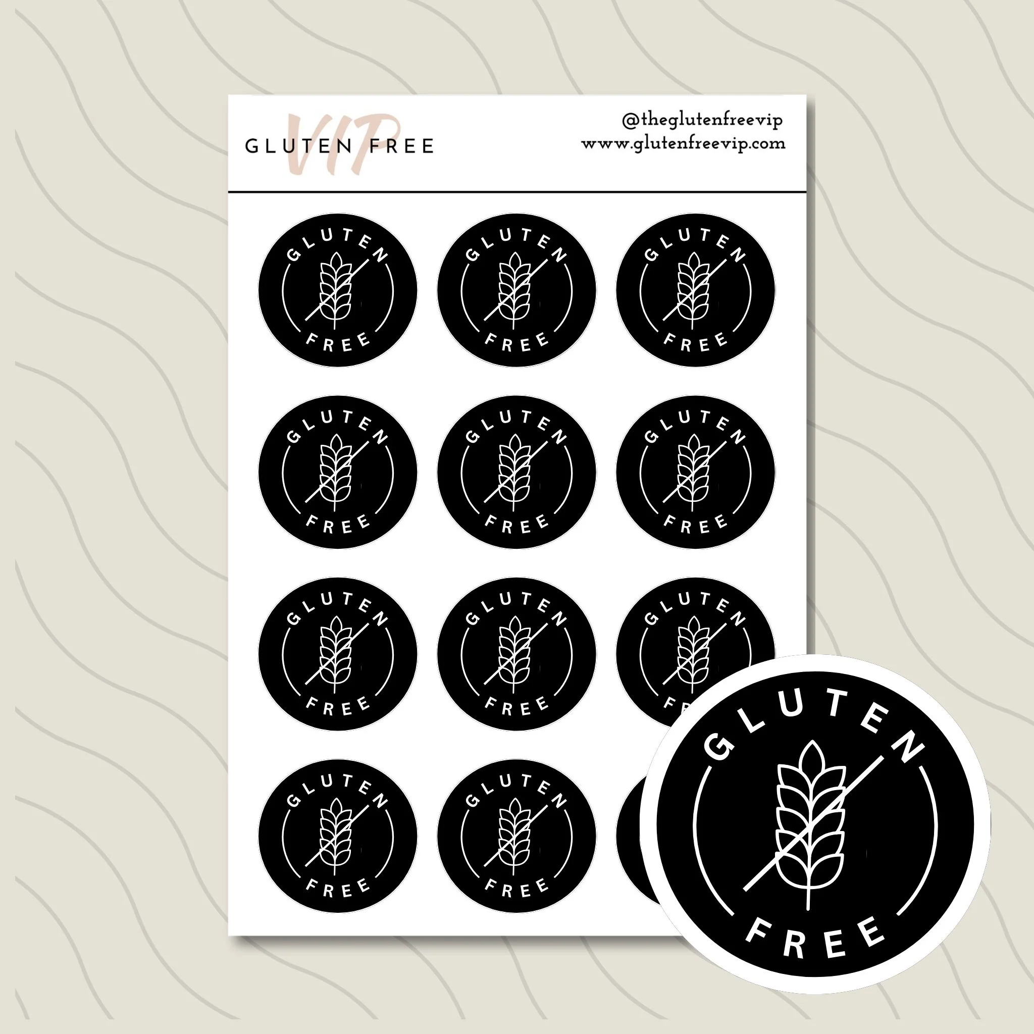 Simple Solutions Gluten Free Labels