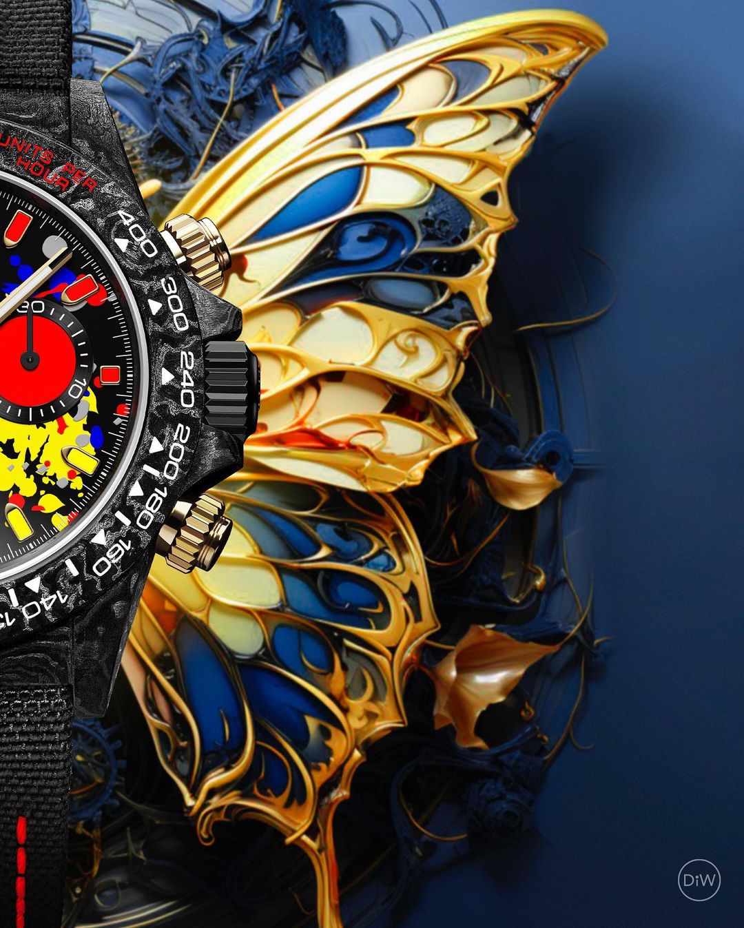 NTPT Carbon Rolex DiW Daytona “MOTLEY 3D