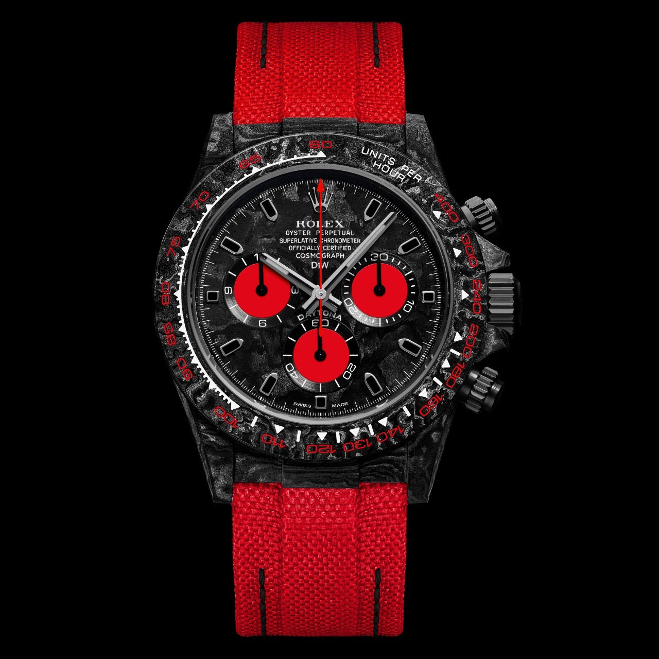 Rolex DiW Daytona “CARBON RED UNIQUE