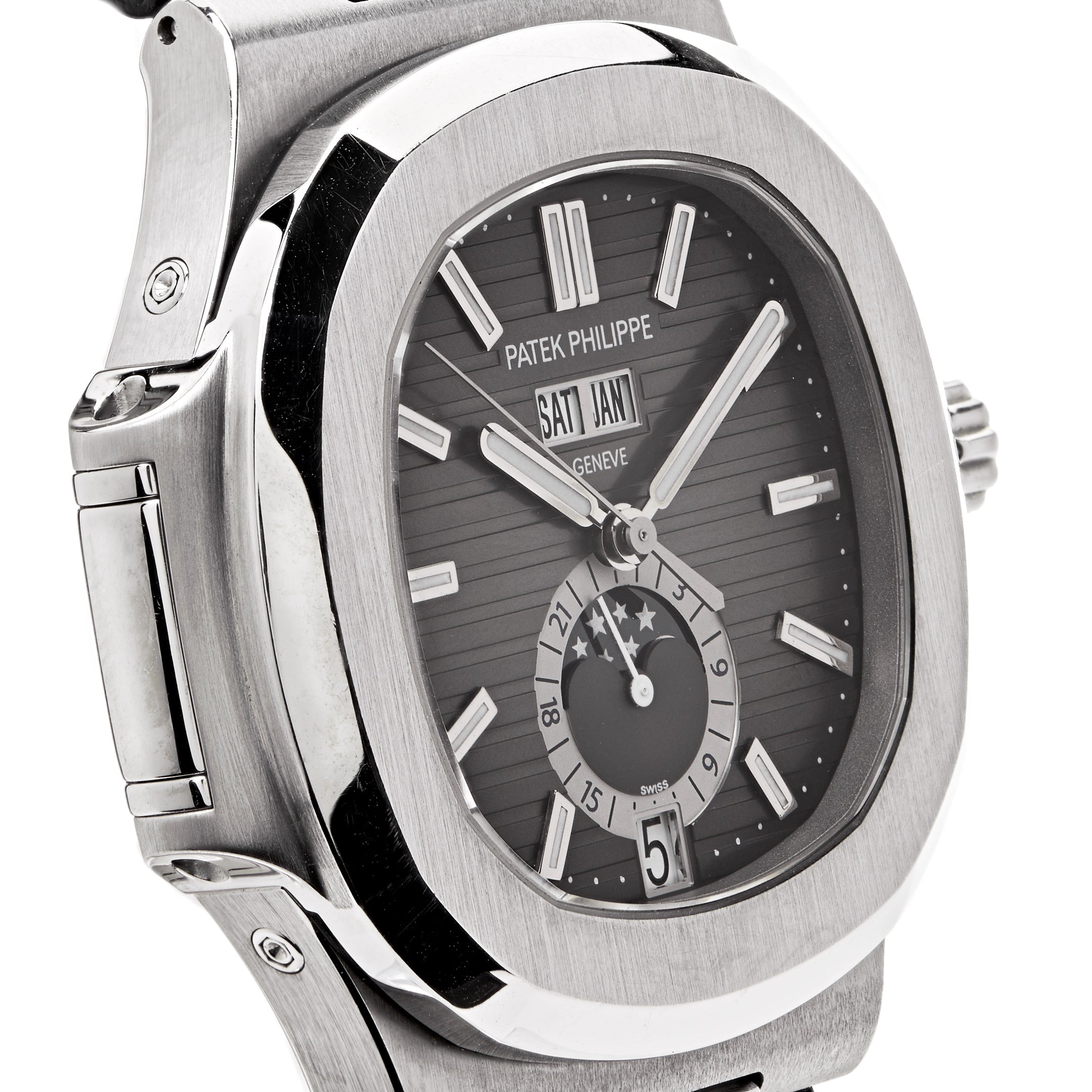Patek Philippe Nautilus Annual Calendar Moon Phases 5726A-001【1:1 Replica】
