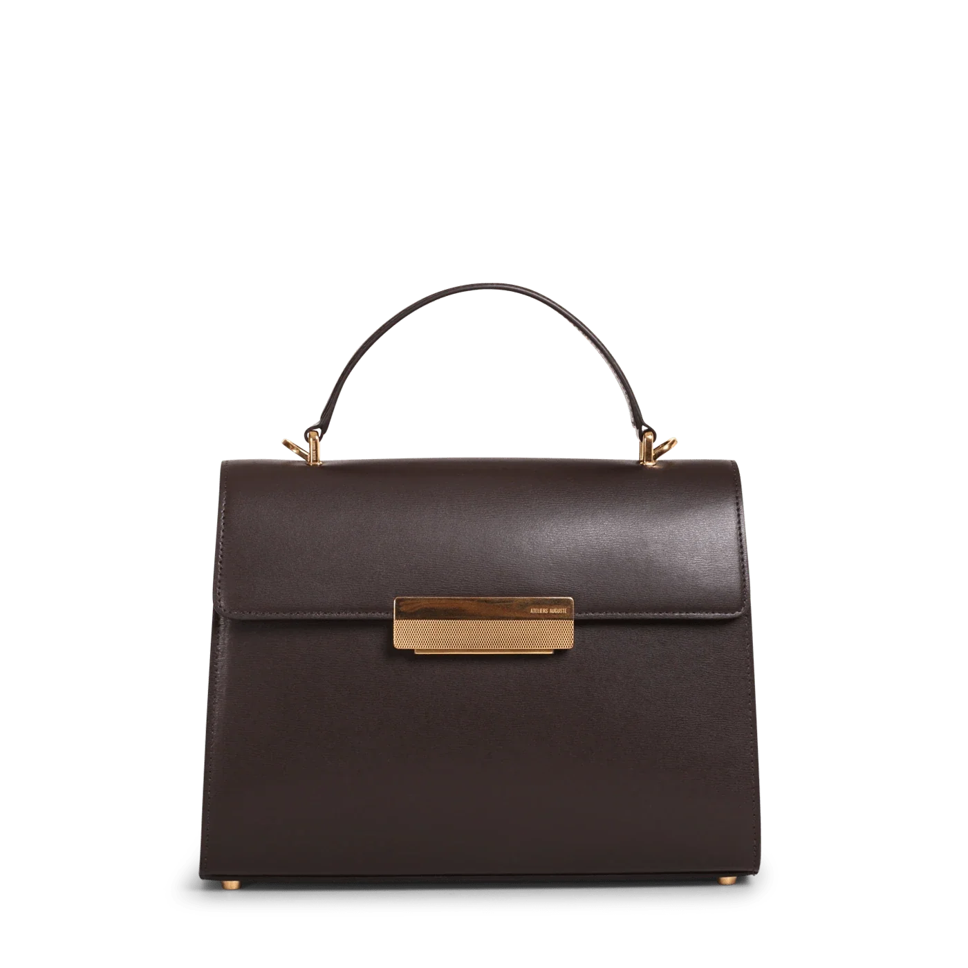 Capucine - Cuir Box Chocolat