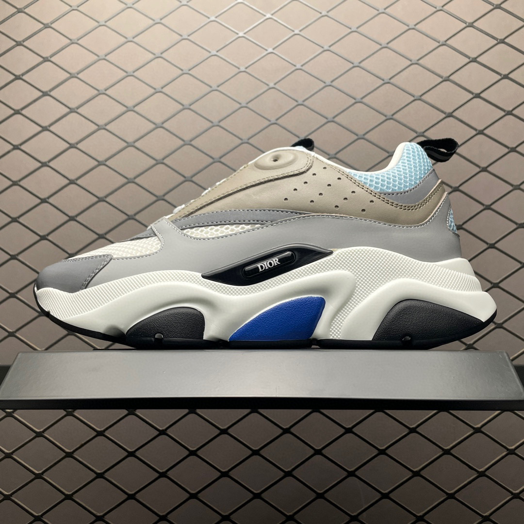 Dior B22 Sky Blue Grey Shoes