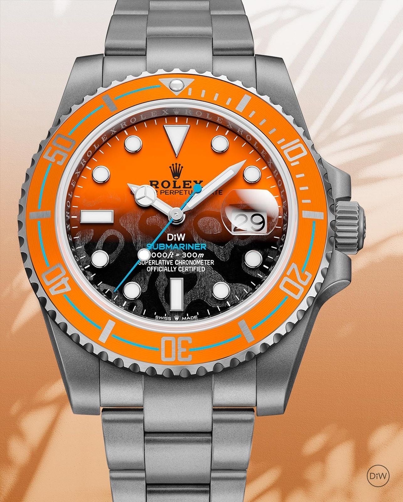 DiW Rolex Submariner PERSIMMON【1:1 Replica】