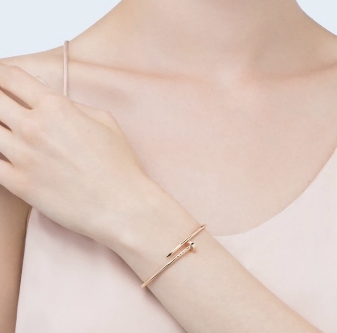 Cartier 3-color JUSTE UN CLOU bracelet