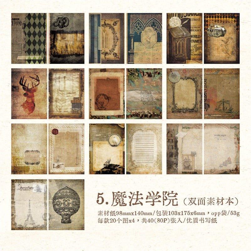 2142 Paper stock Magical Book Series