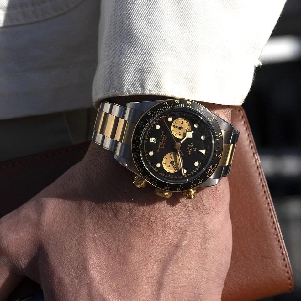 TUDOR Black Bay Chrono S&G 41mm Steel and Gold【1:1 Replica】