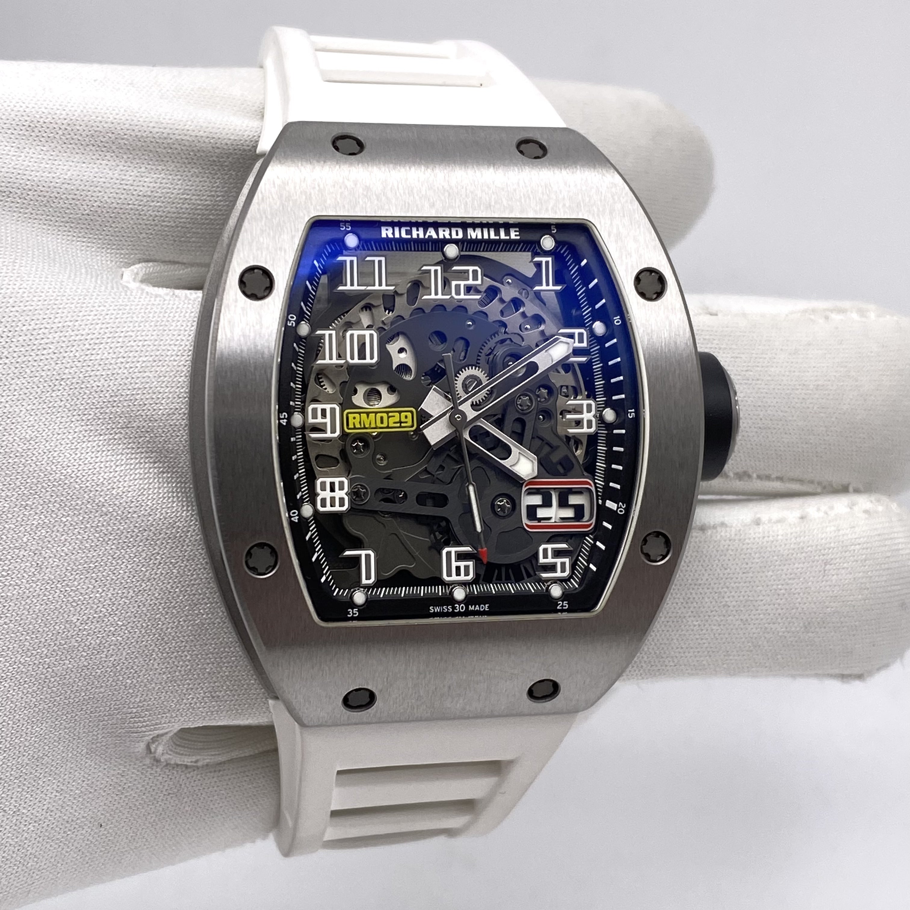 Richard Mille Titanium Oversized Date RM029【1:1 Replica】