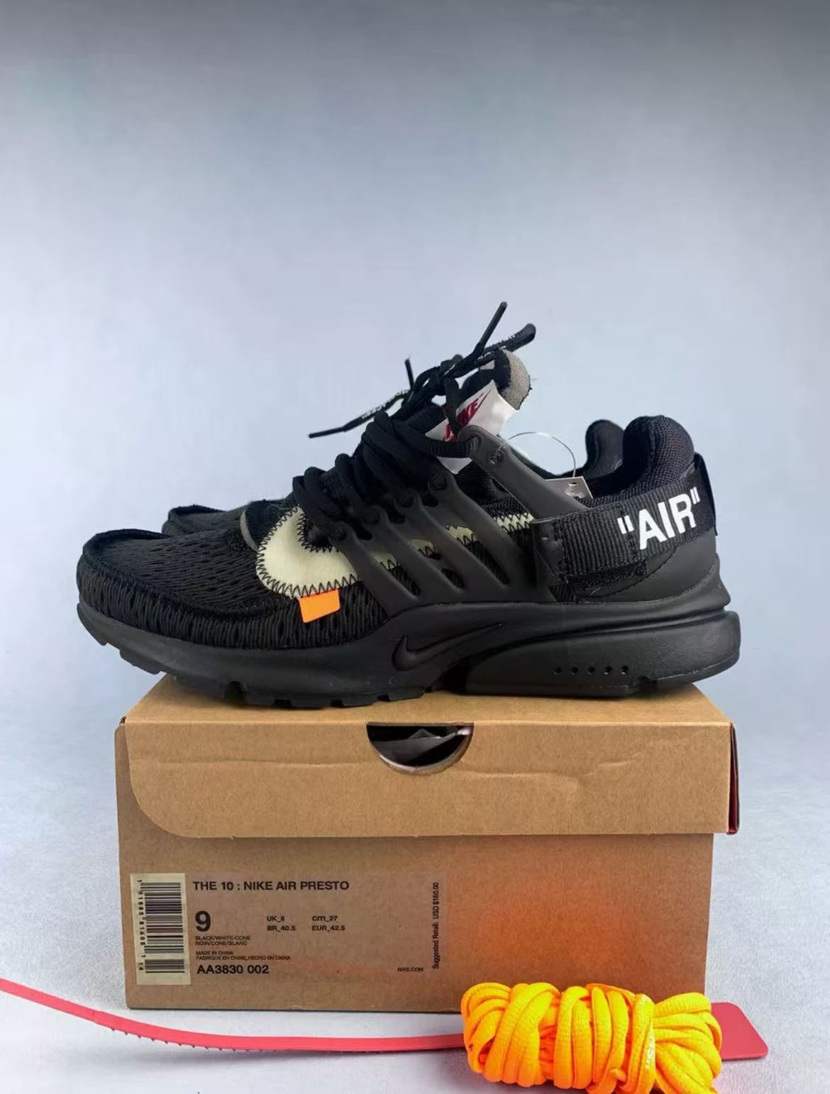OFF-WHITE x Air Presto ow